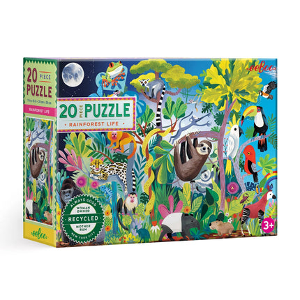 Puzzle da 20 pezzi Rainforest Life 3+