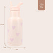 Borraccia Termica Magical Meadows 350 ml - Cuori Rosa