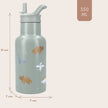 Borraccia Termica Small Talk 350 ml - Dinosauri Verde