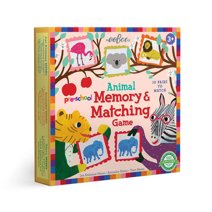 Gioco di Memoria Il Mondo degli Animali 3+