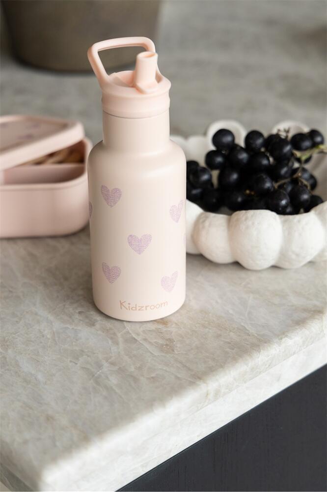Borraccia Termica Magical Meadows 350 ml - Cuori Rosa