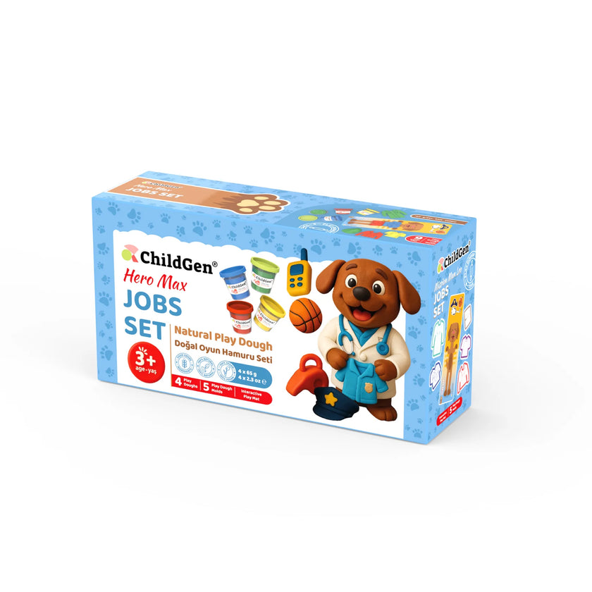 Pasta Modellabile Naturale - Jobs Set 3+