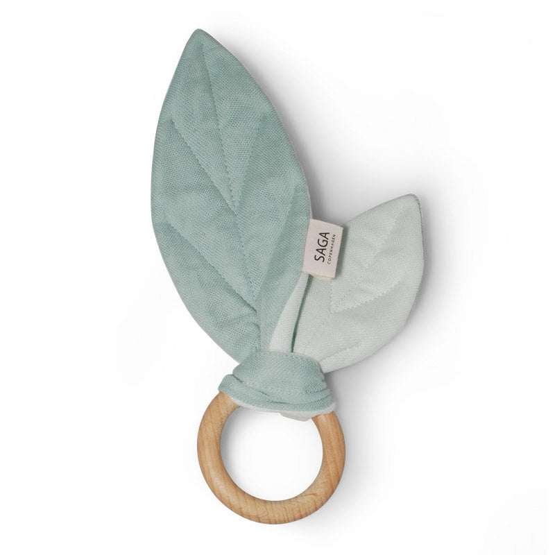 Anello da dentizione - Menta - Cotone biologico