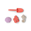 Giochi da Spiaggia Shell Tastic in Silicone Rosa