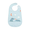 Bavaglio Impermeabile con Tasca - Playground - Blu - Certificato OEKO-TEX