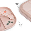 Piatto con Scomparti Tiny Farm - Cipria
