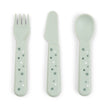 Set Posate da Apprendimento - Happy Dots - Verde