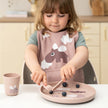 Set Posate da Apprendimento - Happy Dots - Cipria