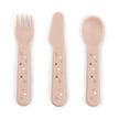Set Posate da Apprendimento - Happy Dots - Cipria