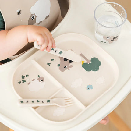 Set Posate da Apprendimento - Tiny Farm - Sabbia
