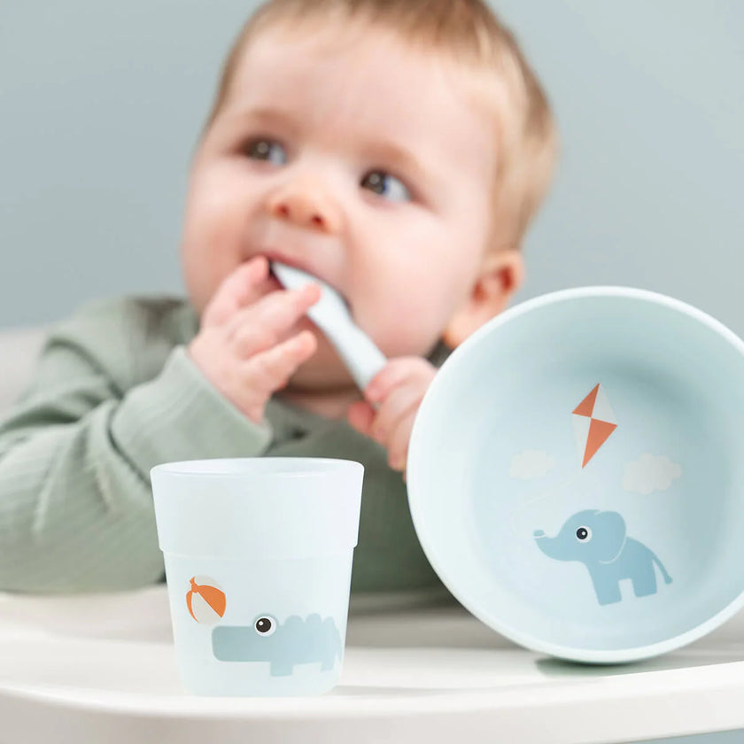 Set Pappa Foodie - Elphee & Croco - Azzurro