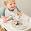 Piatto Piano Tiny Farm - Sabbia - Base Antiscivolo