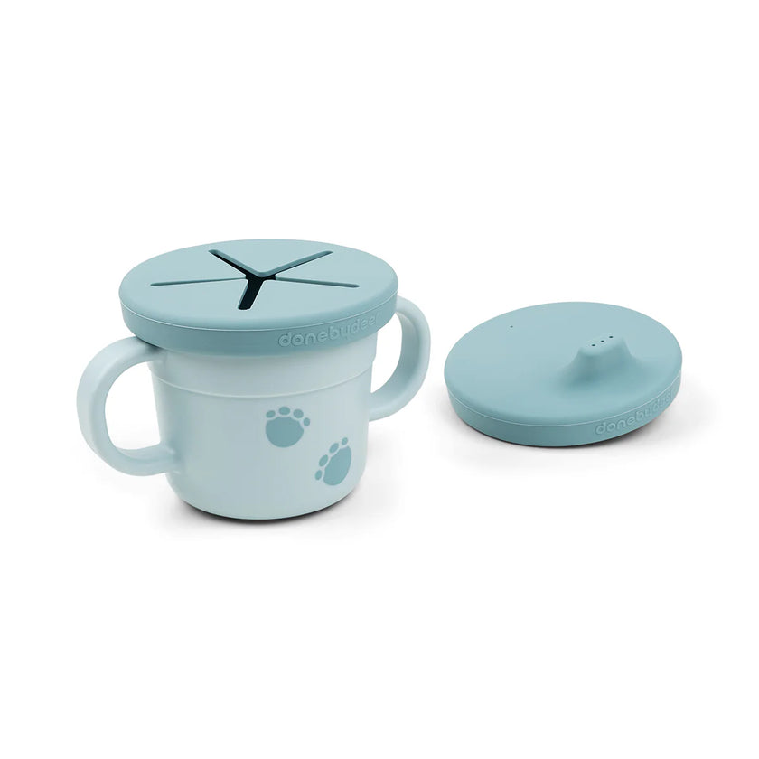 Tazza con Beccuccio e Snack Foodie - Elphee - Blu