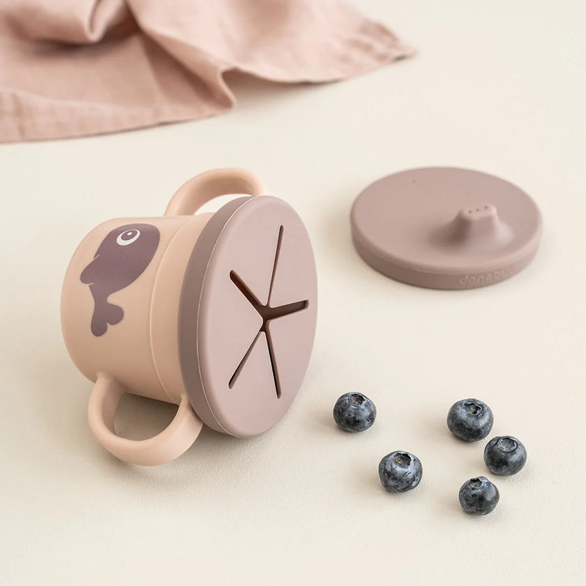 Tazza con Beccuccio e Snack Foodie - Elphee - Rosa