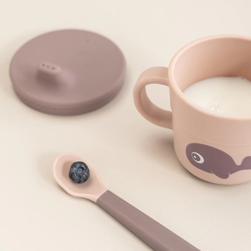 Tazza con Beccuccio e Snack Foodie - Elphee - Rosa