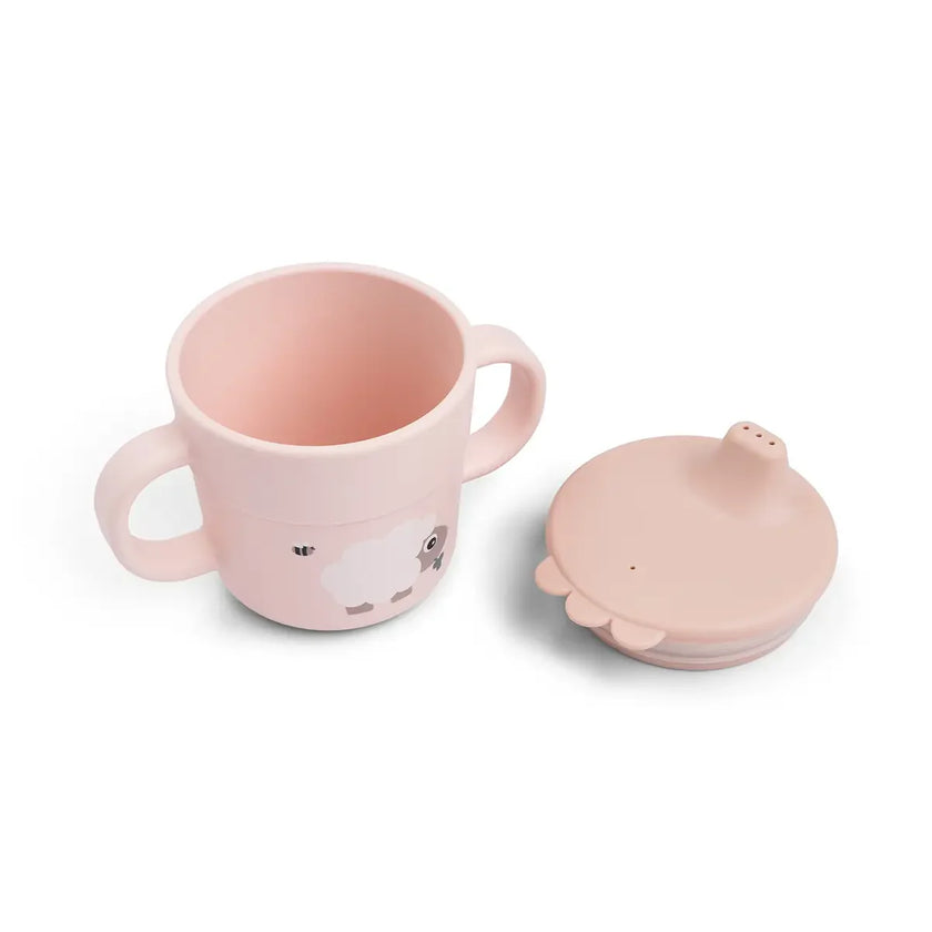 Tazza con Beccuccio e Manici - Tiny Farm - Cipria