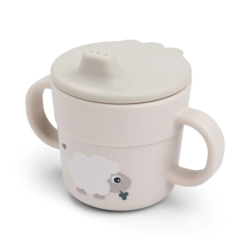 Tazza con Beccuccio e Manici - Tiny Farm - Sabbia