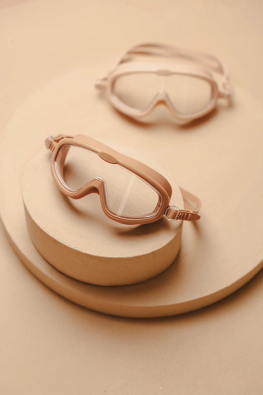 Maschera da Nuoto UV50+ - Avorio