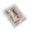 Set 2 Cucchiai da Apprendimento in Silicone - Tiny Farm - Cipria