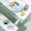 Set Portapranzo/Merenda con Borraccia - Blu