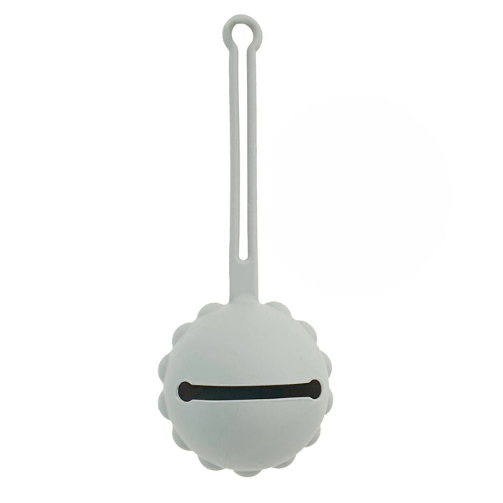 Portaciuccio in silicone Grigio Argento