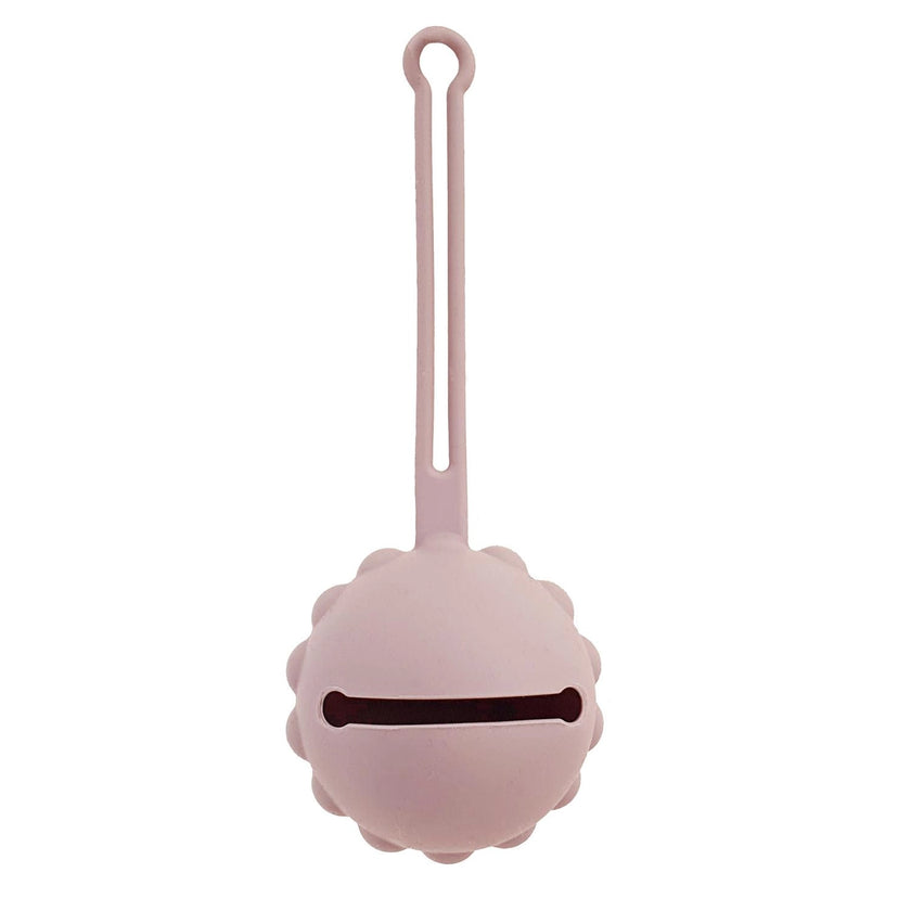 Portaciuccio in silicone Malva Pallido