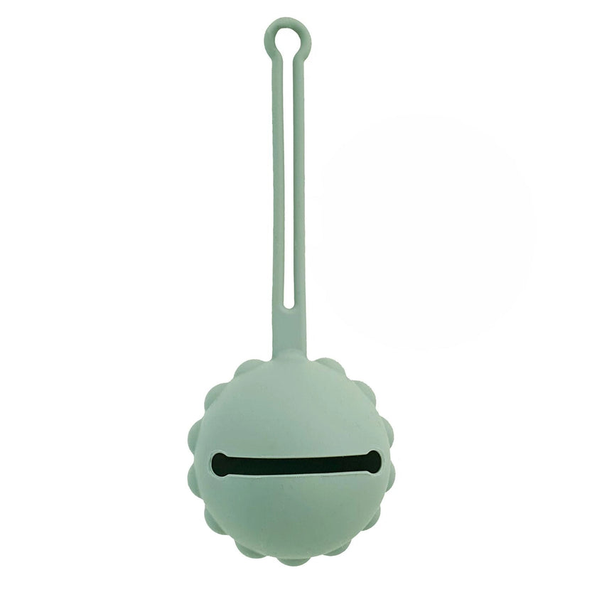 Portaciuccio in silicone Verde Cameo