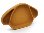Piatto in silicone con ventosa Milo Honey