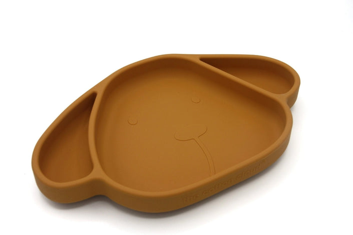 Piatto in silicone con ventosa Milo Honey