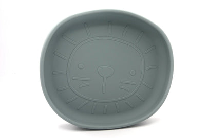 Piatto in silicone con ventosa Alfie Jade
