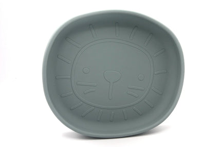 Piatto in silicone con ventosa Alfie Jade