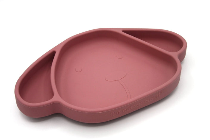 Piatto in silicone con ventosa Milo Wild Rose