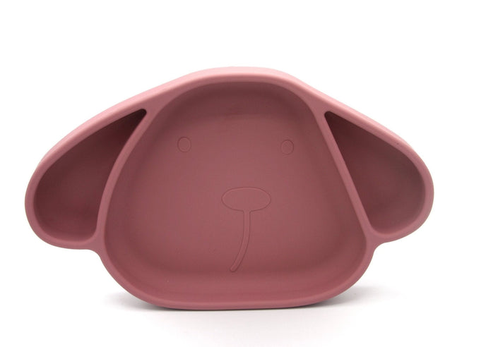 Piatto in silicone con ventosa Milo Wild Rose