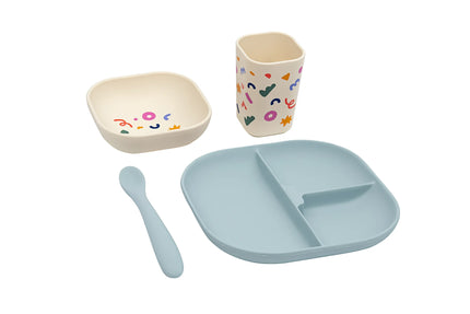 Set Stoviglie in Silicone LFGB - Coriandoli
