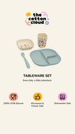 Set Pappa in Silicone LFGB - Coriandoli