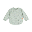 Bavaglio a Maniche Lunghe Impermeabile con Tasca - Happy Dots - Verde