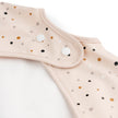 Bavaglio a Maniche Lunghe Impermeabile con Tasca - Happy Dots - Rosa