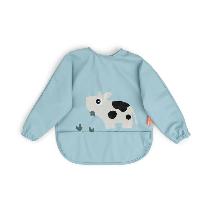 Bavaglio a Maniche Lunghe con Tasca - Tiny Farm - Blu