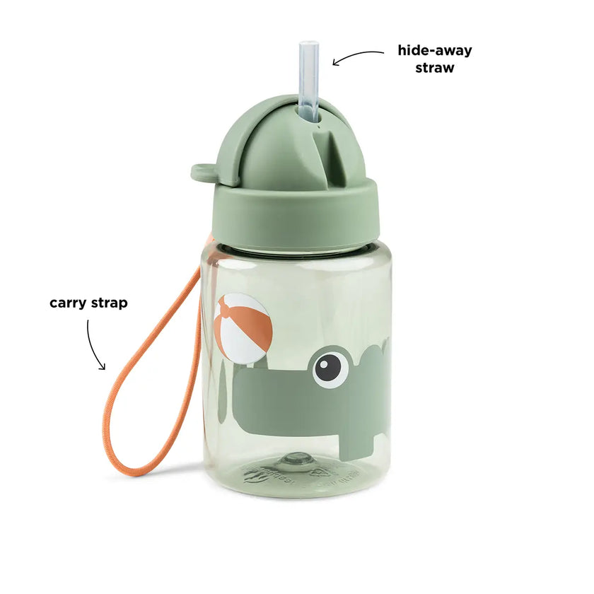Borraccia Antigoccia 280 ml - Croco - Verde
