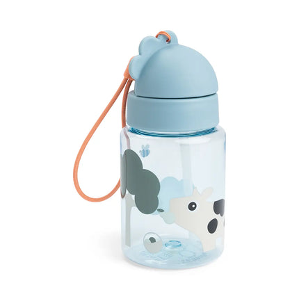 Borraccia Antigoccia 280 ml - Tiny Farm - Blu