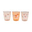 Set di 3 Mini Bicchieri Yummy - Happy Clouds - Papaya
