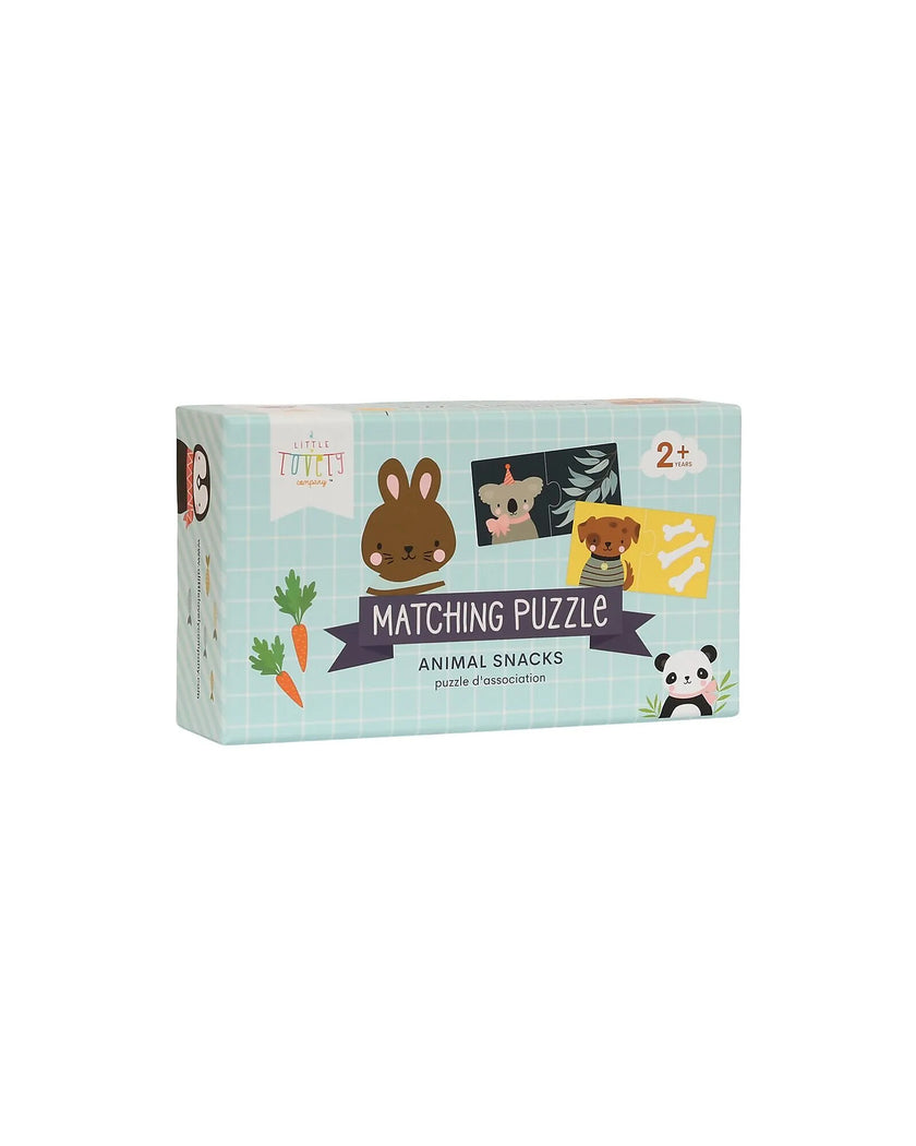 Puzzle Educativo - Gli Snack Degli Animali - 2+
