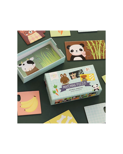 Puzzle Educativo - Gli Snack Degli Animali - 2+
