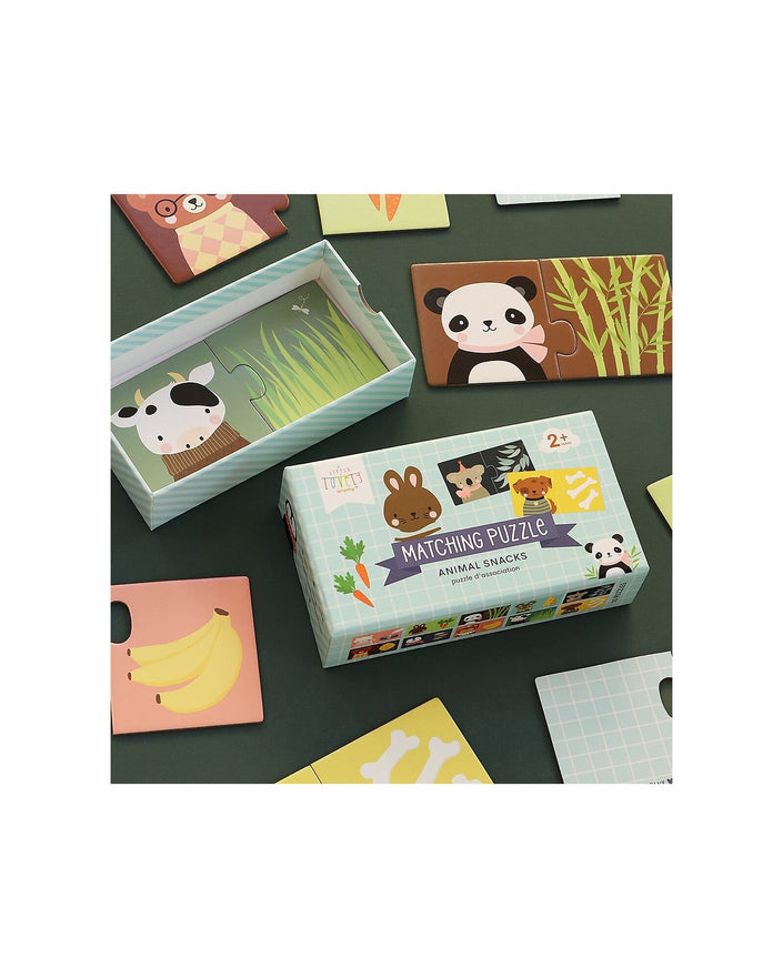 Puzzle Educativo - Gli Snack Degli Animali - 2+