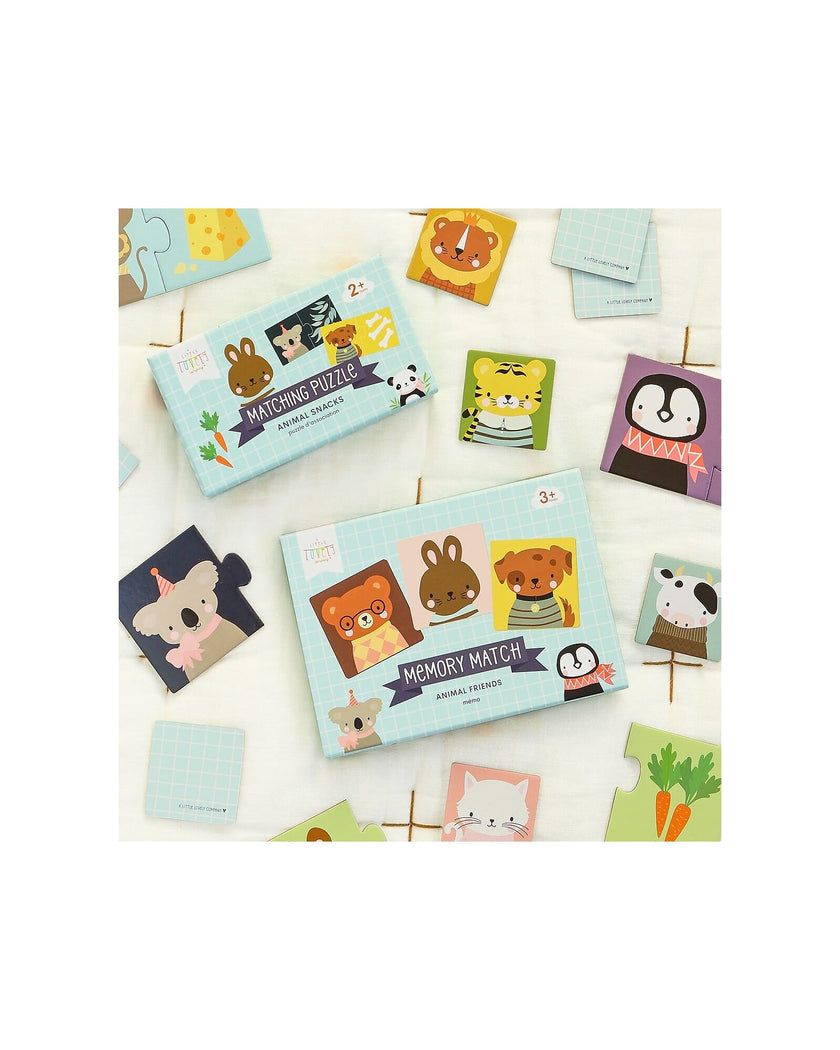 Puzzle Educativo - Gli Snack Degli Animali - 2+