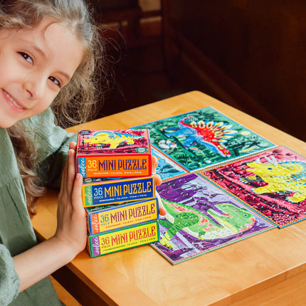 Mini Puzzle Dino 1pz 3+