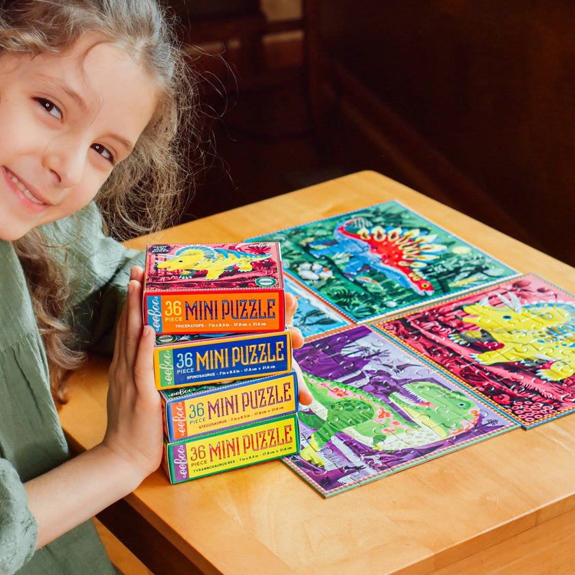 Mini Puzzle Dino 1pz 3+