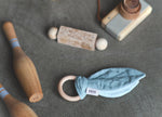 Anello da dentizione - Menta - Cotone biologico