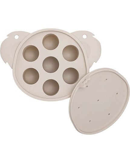 Contenitore in Silicone per Freezer - Sabbia - 7 Scomparti