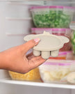Contenitore in Silicone per Freezer - Sabbia - 7 Scomparti